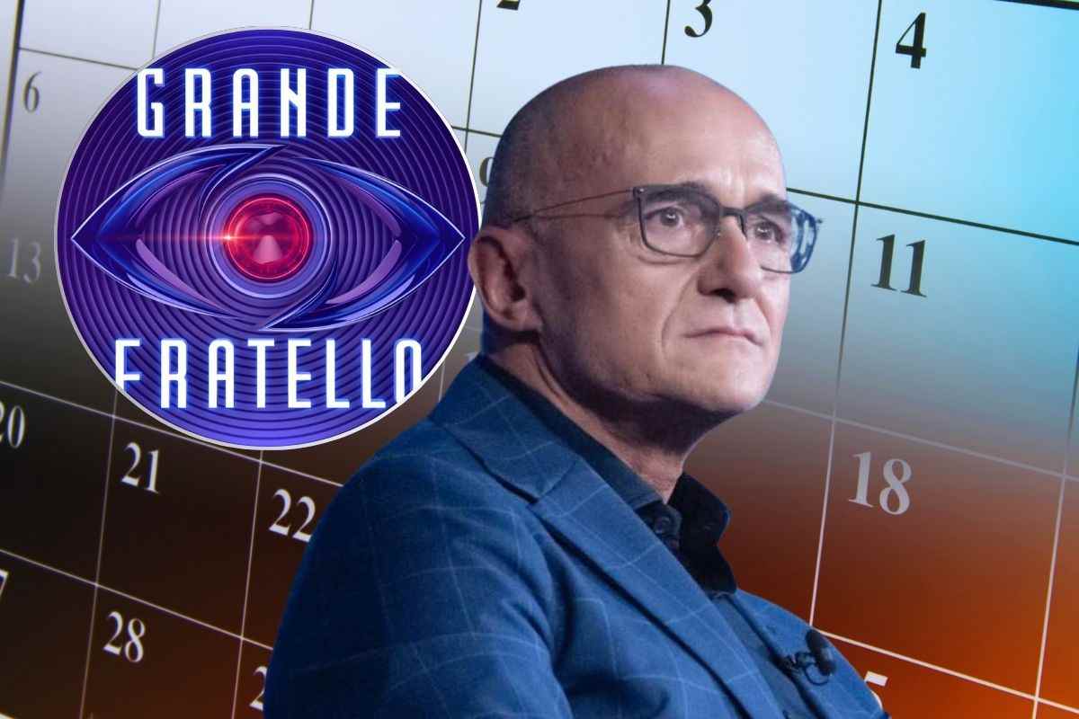 Grande Fratello Signorini calendario