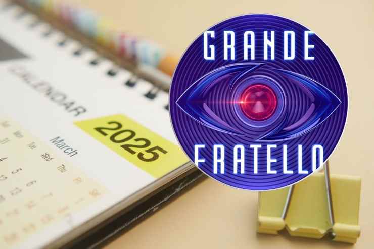 Grande Fratello calendario